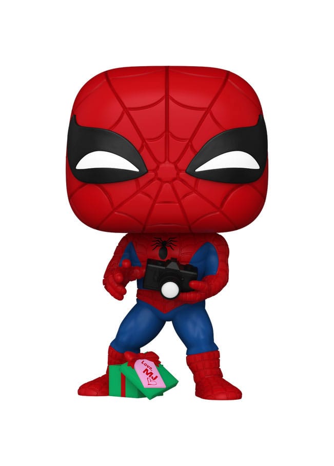 Funko Pop SpiderMan 1441 Marvel Navidad
