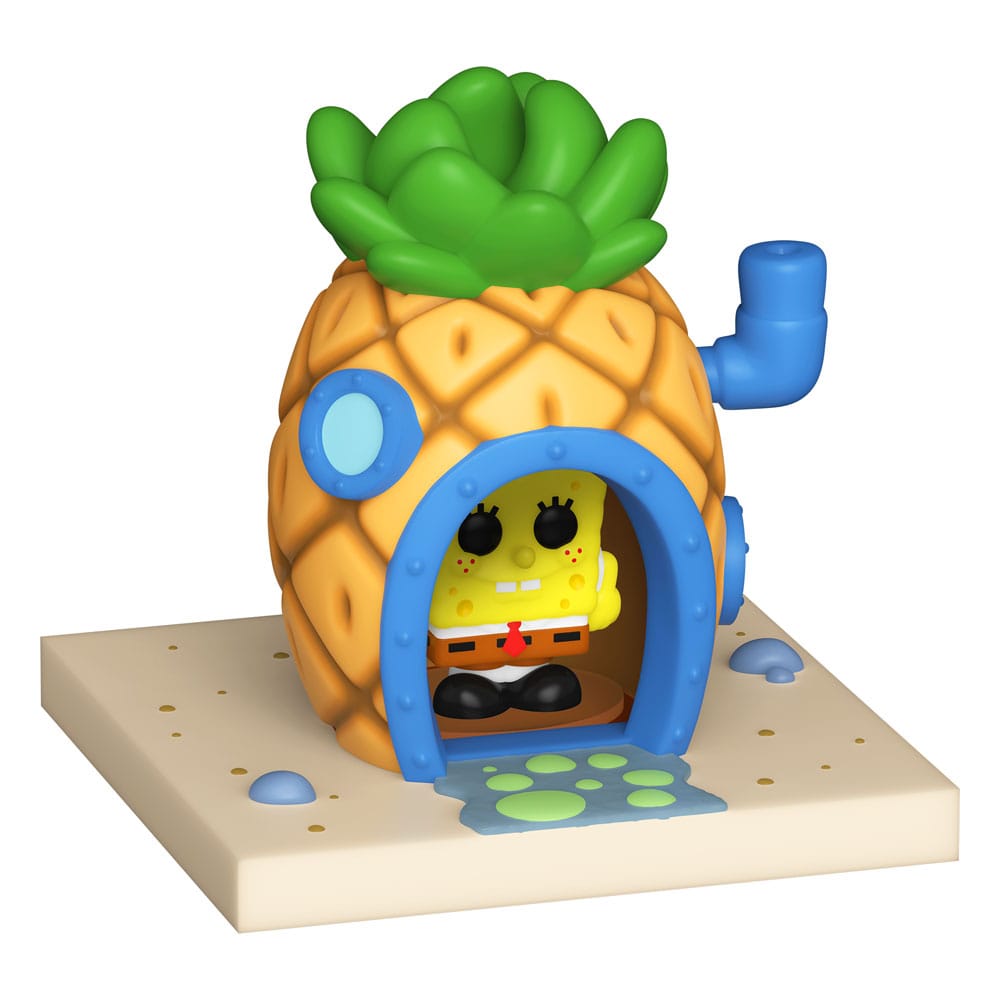 Funko Bitty Pop Bob Esponja y casa Piña