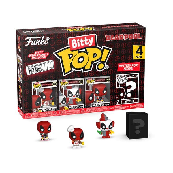 Funko Bitty POP 4-Pack Deadpool- BBQ