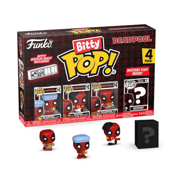 Funko Bitty POP 4-Pack Deadpool- Bathtime