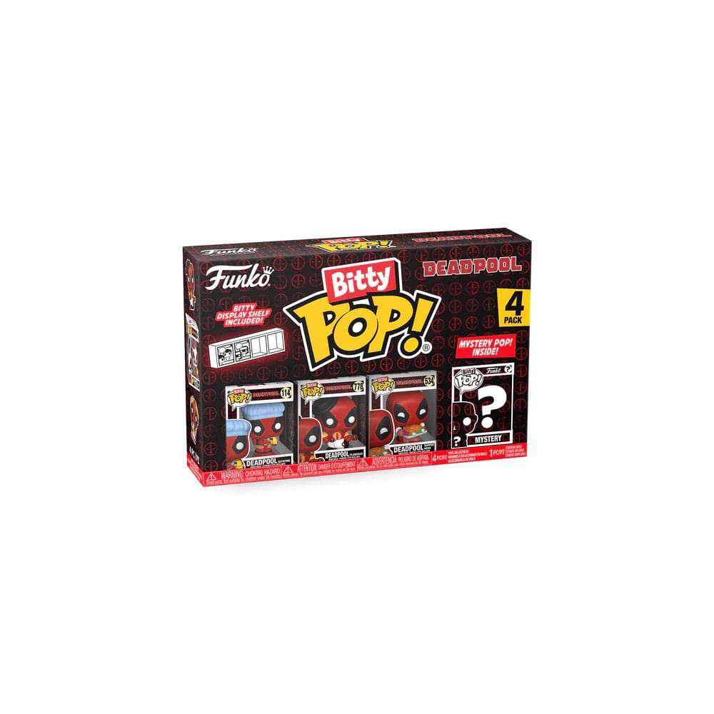 Funko Bitty POP 4-Pack Deadpool- Bathtime