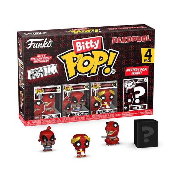 Funko Bitty POP 4-Pack Deadpool- Dinopool