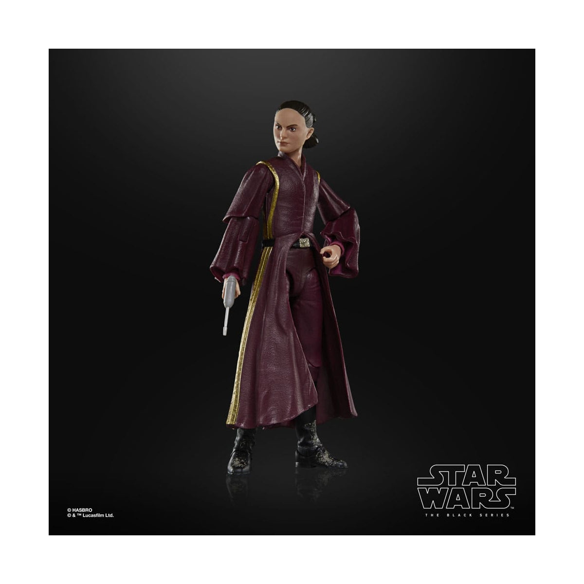 Figura Padme Amidala Star Wars La Amenaza Fantasma Black Series 15 cm
