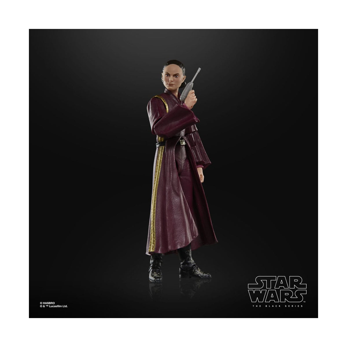 Figura Padme Amidala Star Wars La Amenaza Fantasma Black Series 15 cm