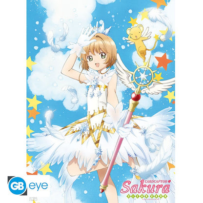 Set 2 Posters Sakura y Kero Card Captor Sakura 52 x 38