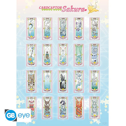 Set 2 Posters Sakura y Kero Card Captor Sakura 52 x 38