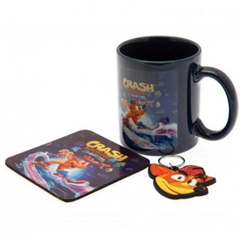 Taza Y Llavero Crash Bandicoot