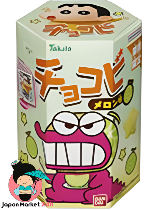 Galletas Shin Chan Chocobi sabor a melón 18g