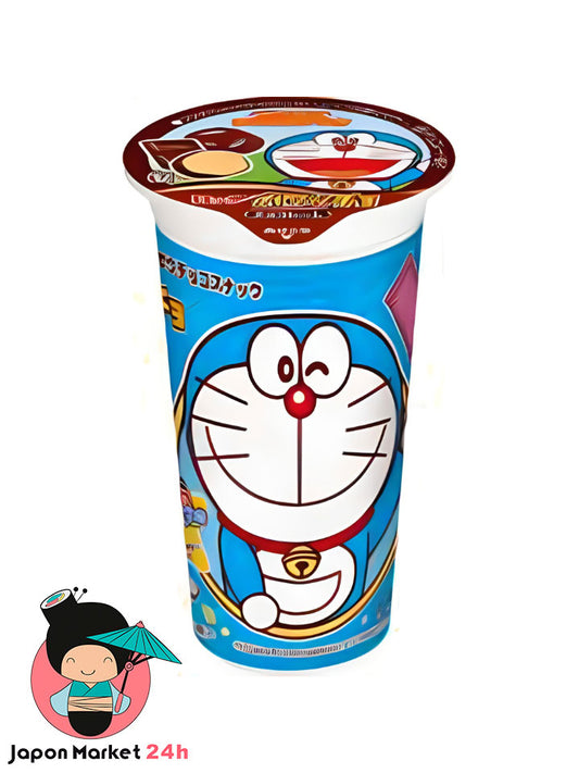 Galletas de maíz de Doraemon con sabor a chocolate 37g