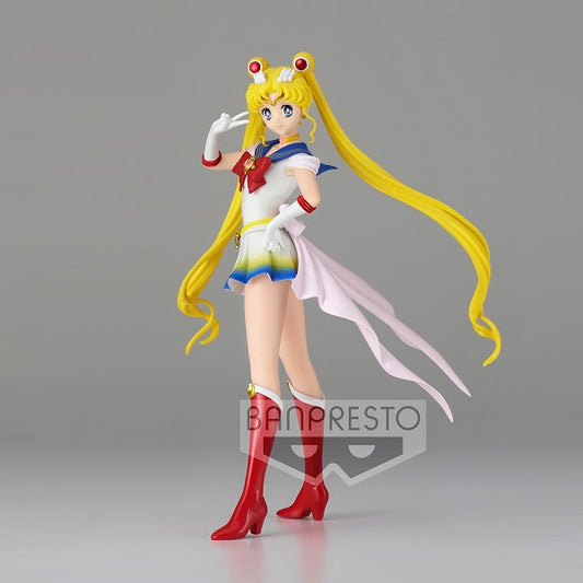Figura Super Sailor Moon Guerrero Luna Glitter Glamours Pretty guardian