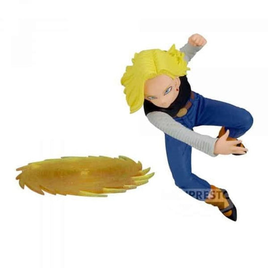 Figuras BDZ Gxmateria ANDROID 18 de 13 cm de Banpresto de Megahouse