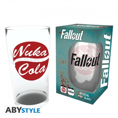 Vaso De Cristal Nuka Cola Fallout 400 Ml