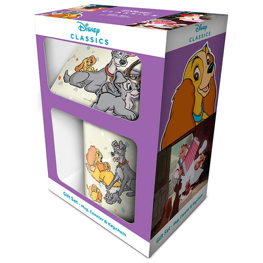 Pack regalo La Dama y el Vagabundo Disney