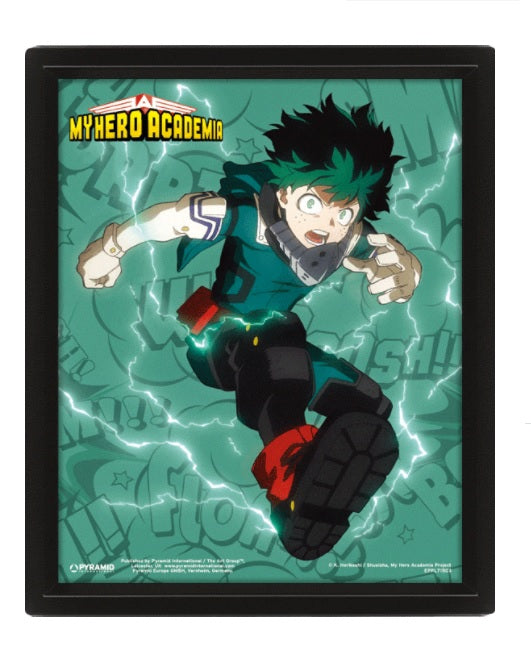 Cuadro Lenticular My Hero Academia Deku