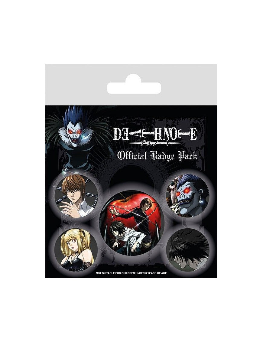 Pack Chapas Death Note