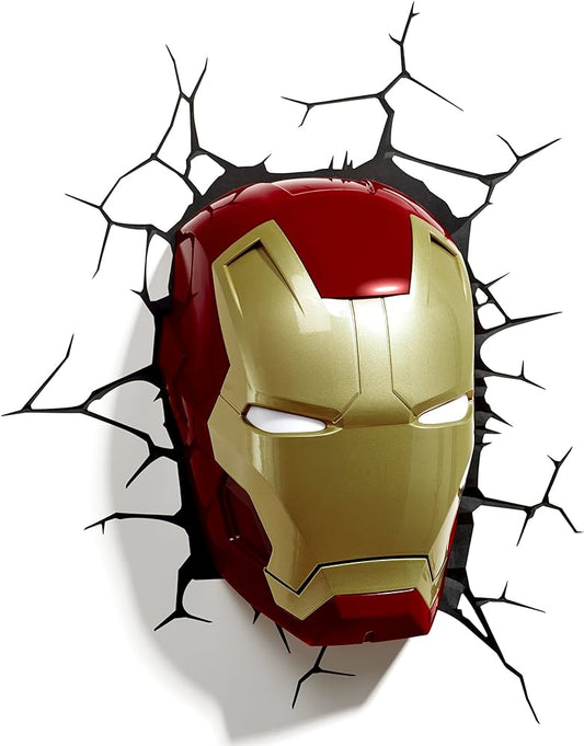 Lámpara 3D LED Iron Man Marvel