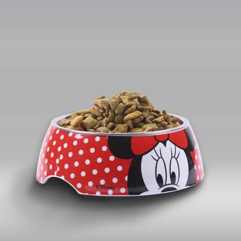 Comedero Bebedero para mascotas Disney Minnie Mouse