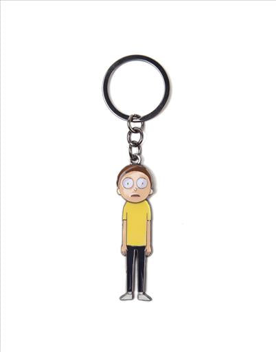 Llavero Metalico Morty Rick y Morty