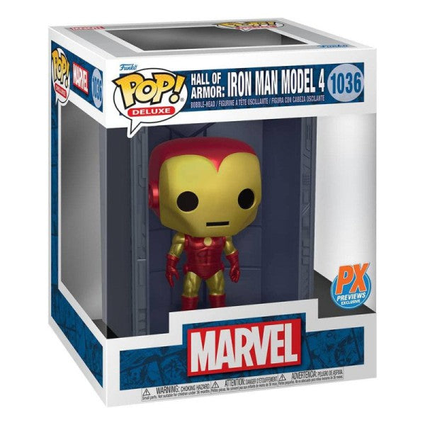 Funko POP! Iron Man Model 4 Hall of Armor Marvel