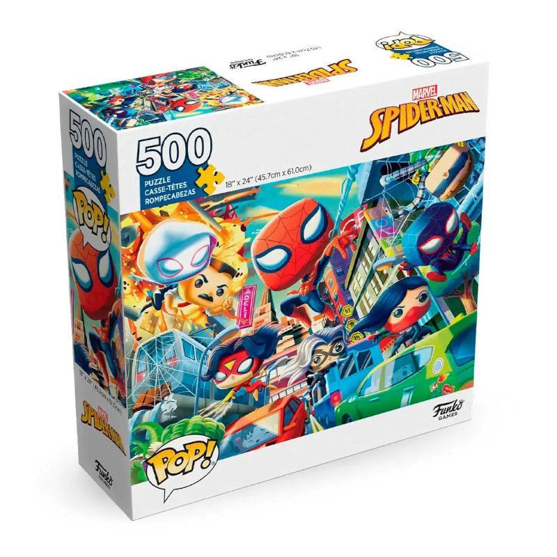 Funko Pop! Puzzle Spider-Man 500 Piezas