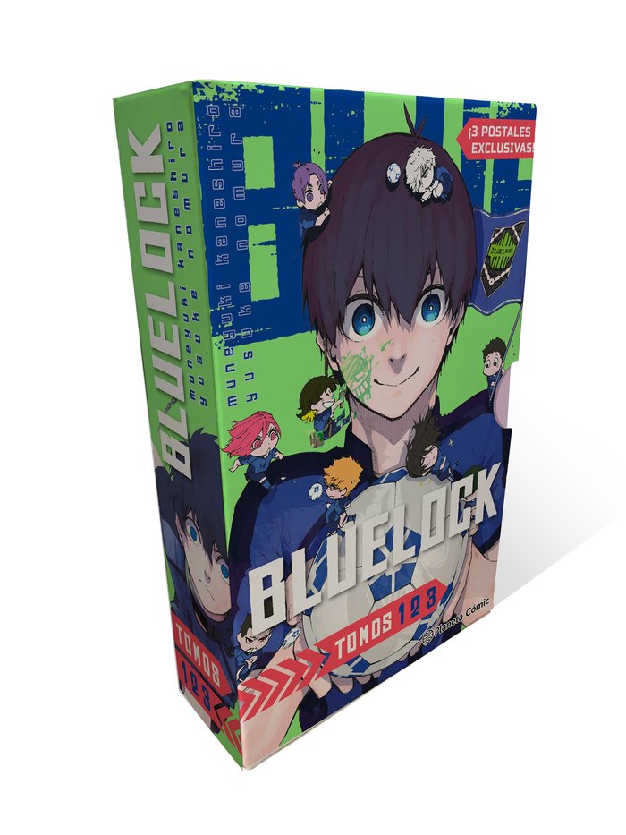 PACK SHONEN STARTER SET BLUE LOCK 1 2 3