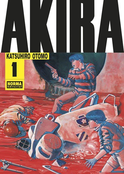 AKIRA 1 EDICION ORIGINAL B/N 
AKIRA BLANCO Y NEGRO 01