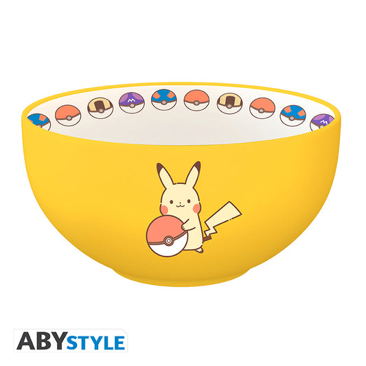 POKEMON - Bowl - 600 ml - "Pikachu Electric Type" - Cardboard box