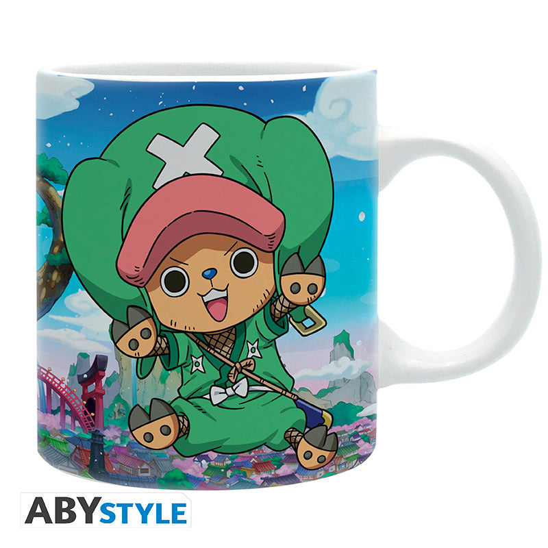 TAZA 320 ML WANO CHOPPER SUBLI BOX ONE PIECE