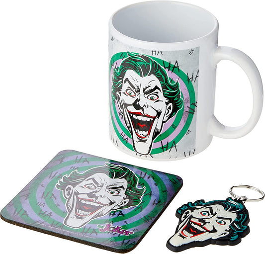 Set Joker Posavasos Llavero Taza