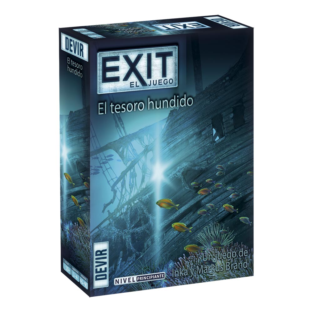 JUEGO DE MESA DEVIR EXIT 7 EL TESORO HUNDIDO