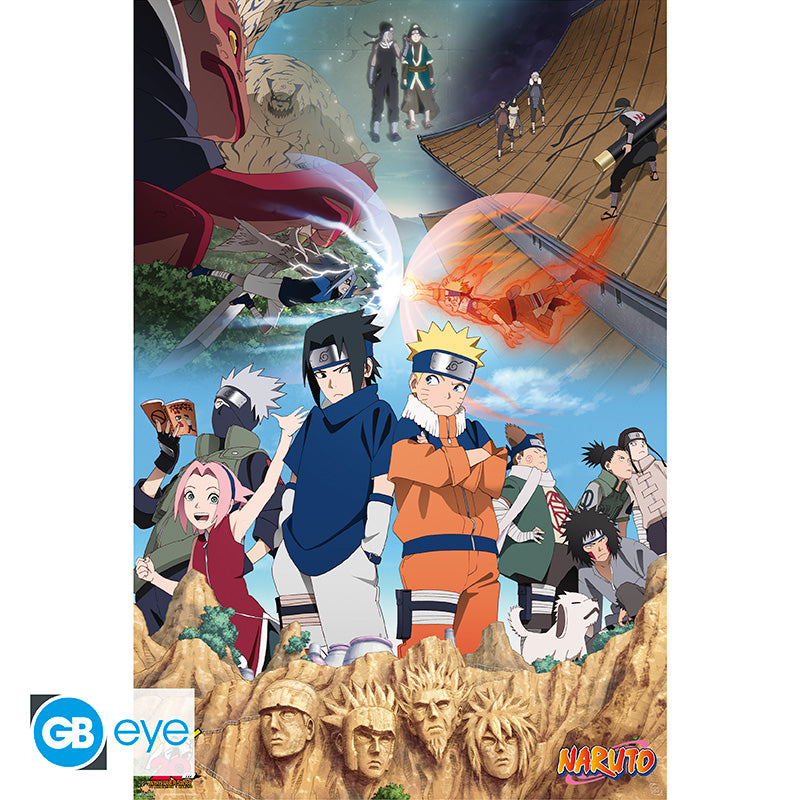 POSTER GRANDE 91.5X61 WILL OF FIRE NARUTO