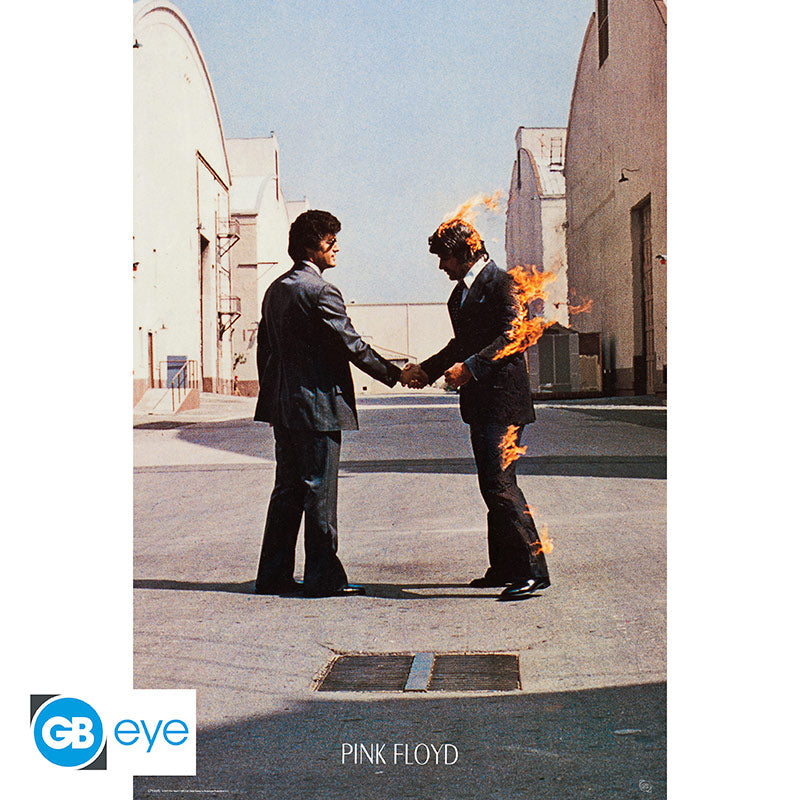 POSTER GRANDE 91.5X61 WISH YOU WERE HERE PINK FLOYD