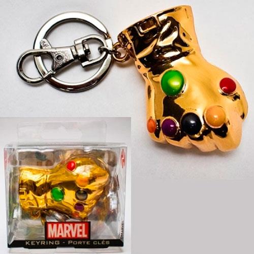 Llavero Metalico Guantelete del Infinito Thanos