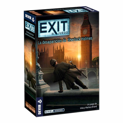 Exit: La Desaparición de Sherlock Holmes - juego de mesa