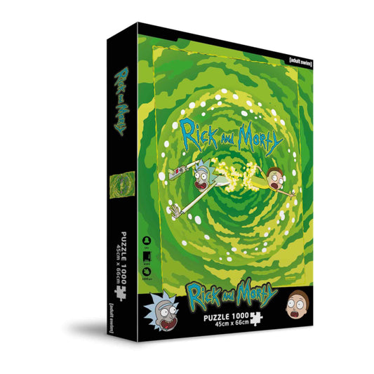 Puzzle 1000 Portal Rick Y Morty