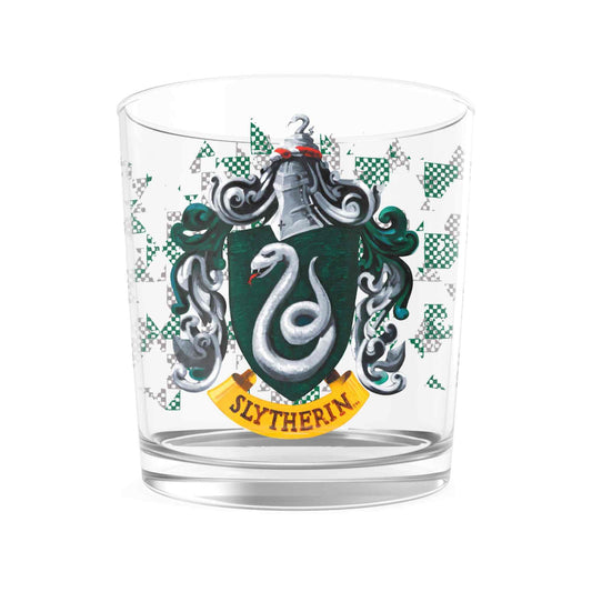 Vaso Cristal Logo Slytherin Harry Potter