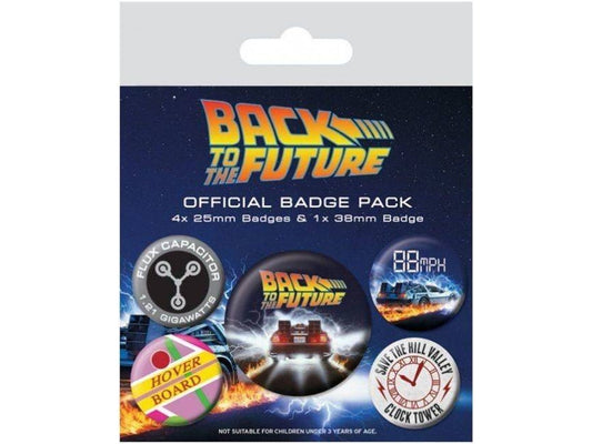 Pack Chapas Regreso al Futuro