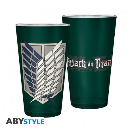Vaso Cristal Attack on Titan 500ml