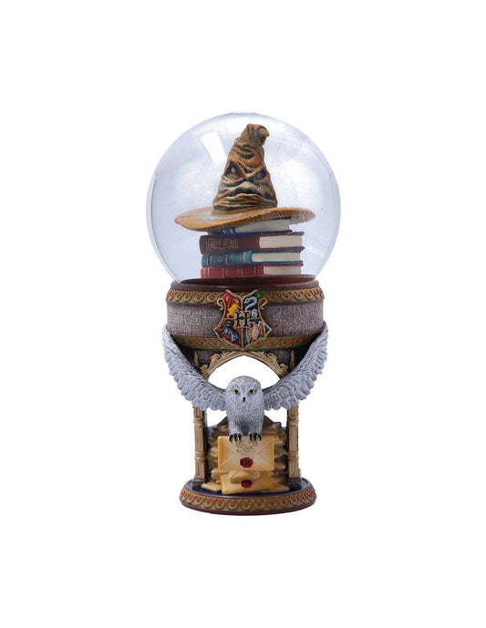 Figura Sombrero y Hedwig en Bola de Cristal 20 cm