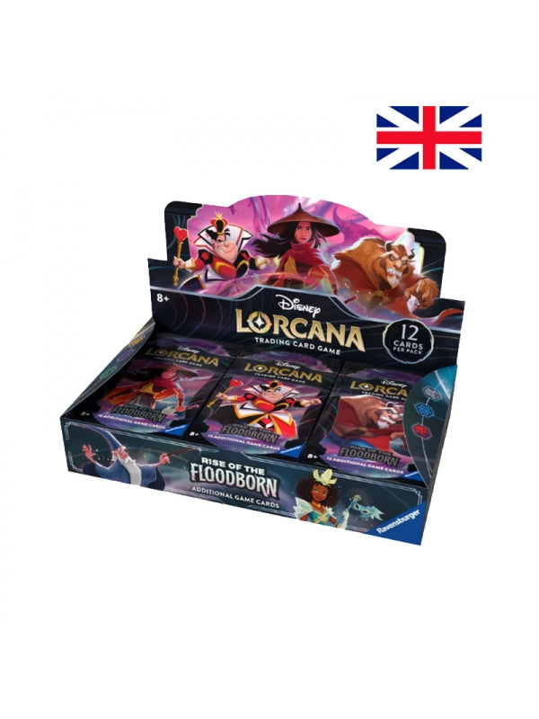 Sobre Lorcana Lorcana Rise Of The Floodborn (inglés) 12 cartas