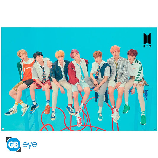 Póster BTS - Group Blue 91.50x61cm