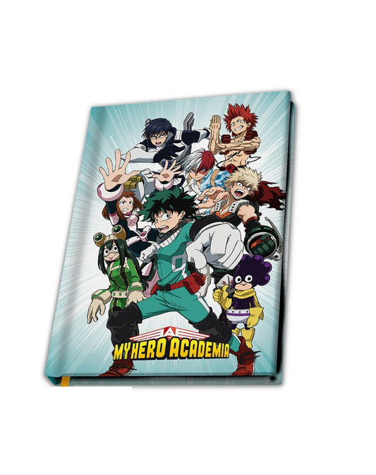 Cuaderno My Hero Academia Personajes
