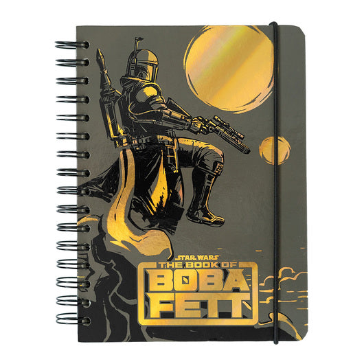 CUADERNO TAPA FORRADA A5 EL LIBRO DE BOBA FETT