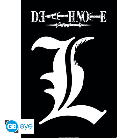 DEATH NOTE - POSTER "L SYMBOL" (91.5X61)