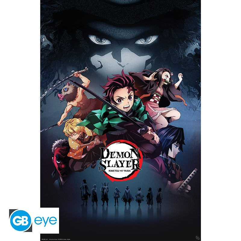 Poster Group Demon Slayer 91X61Cm