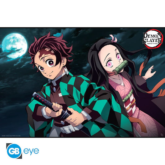 Kimetsu No Yaiba - Poster « Tanjiro & Nezuko » (91.5x61)