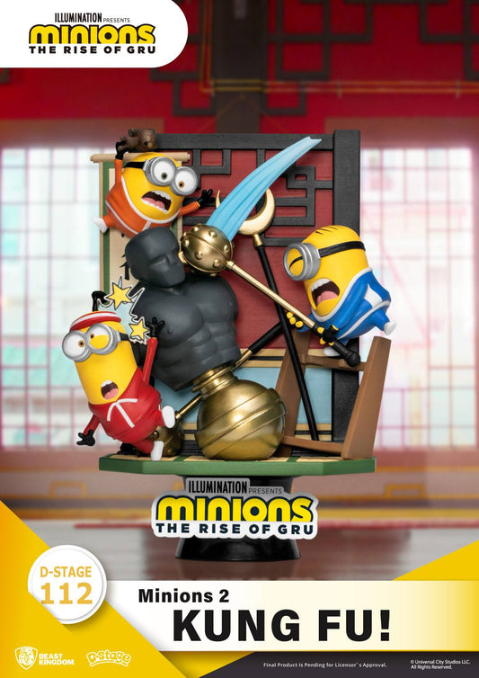 Diorama Minions Kung Fu The Rise of Gru D-Stage