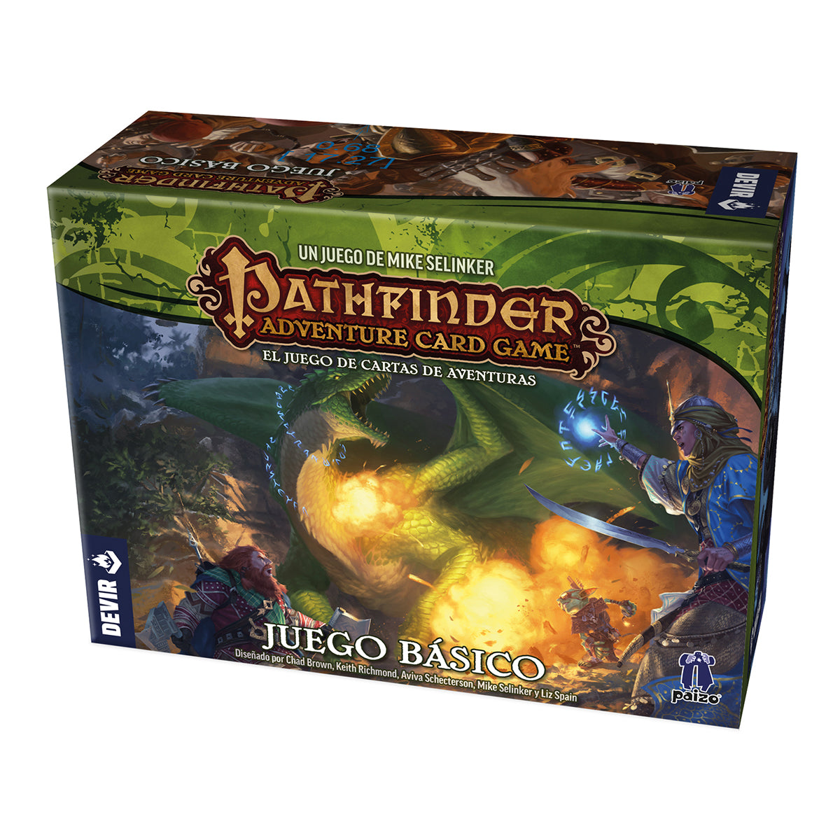 JUEGO DE CARTAS DEVIR AVENTURAS DE PANTHFINDER JUEGO BÁSICO
