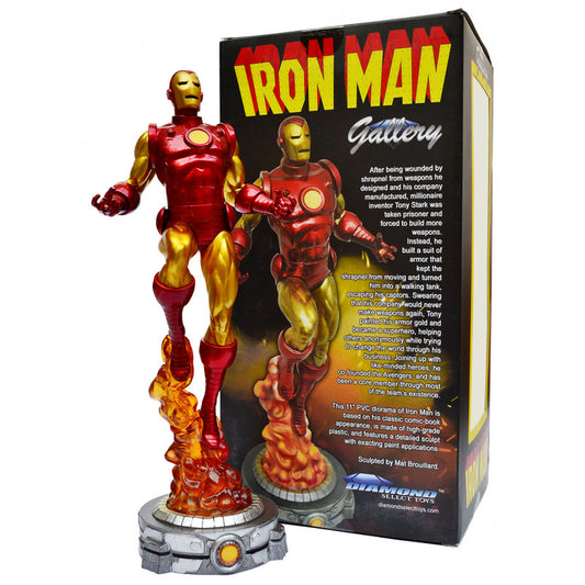 Figura Iron Man Marvel Diamond Select 28 cm