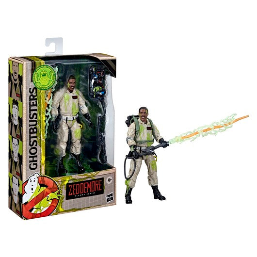 FIGURA LOS CAZAFANTASMAS 1984 WINSTON ZEDDEMORE SERIE PLASMA 15CM